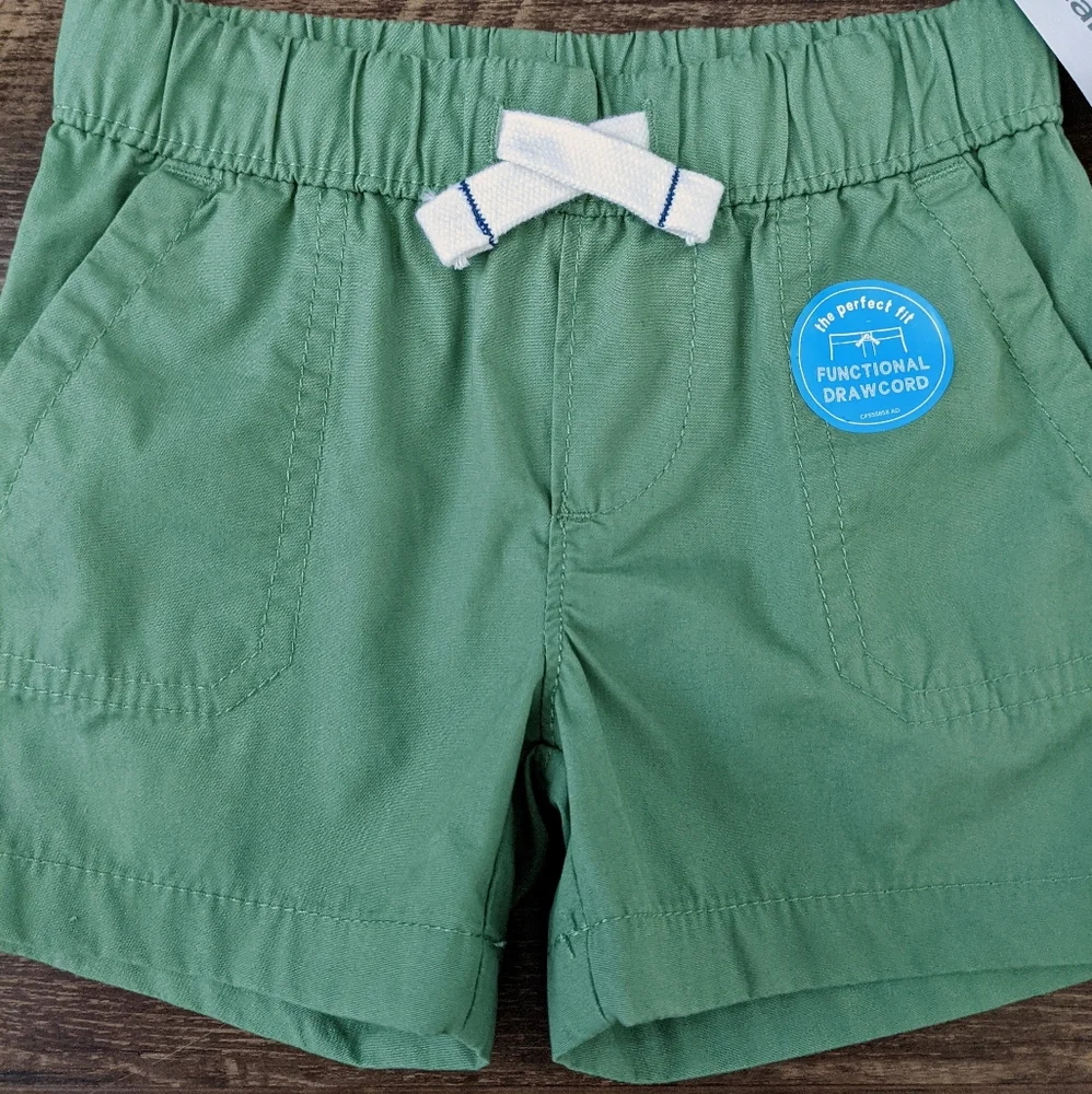 NWT Carter's Green Shorts